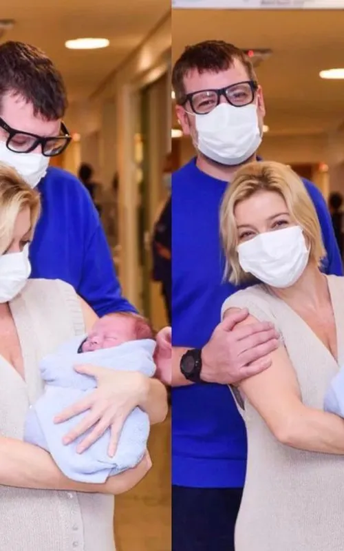 Imagem ilustrativa da imagem Luiza Possi deixa a maternidade com seu segundo filho: 'Agora está nos meus braços'