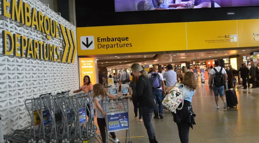 São Paulo - O Aeroporto Internacional de São Paulo foi apontado como o melhor aeroporto do Brasil na categoria acima de 15 milhões de passageiros por ano, de acordo com Relatório de Desempenho Operacional dos Aeroportos (Rovena Rosa/Agência Brasil)