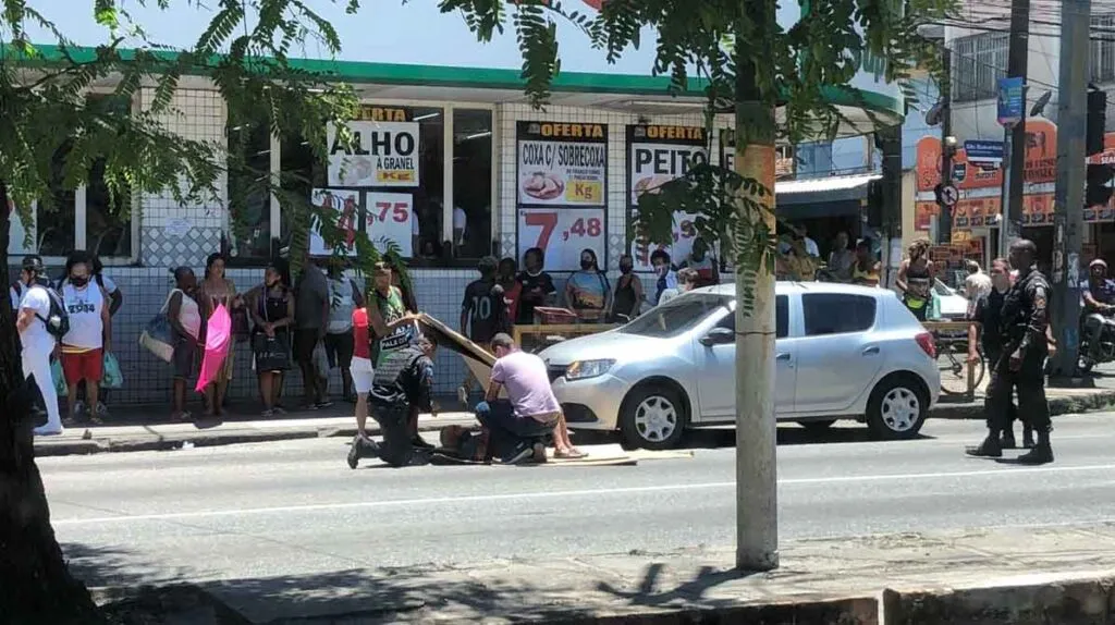 Imagem ilustrativa da imagem Atropelamento deixa um ferido na Alameda São Boaventura, em Niterói