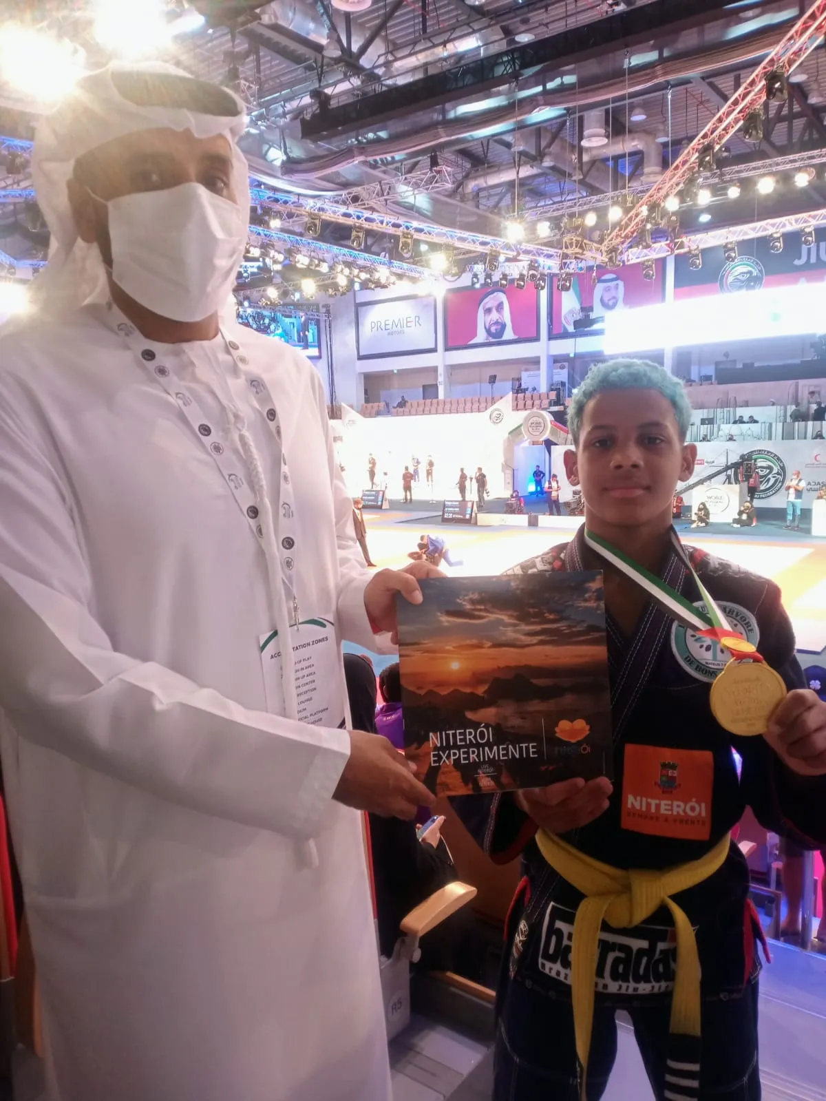 Imagem ilustrativa da imagem Jiu-Jitsu: jovens de Niterói são campeões mundiais em Abu Dhabi
