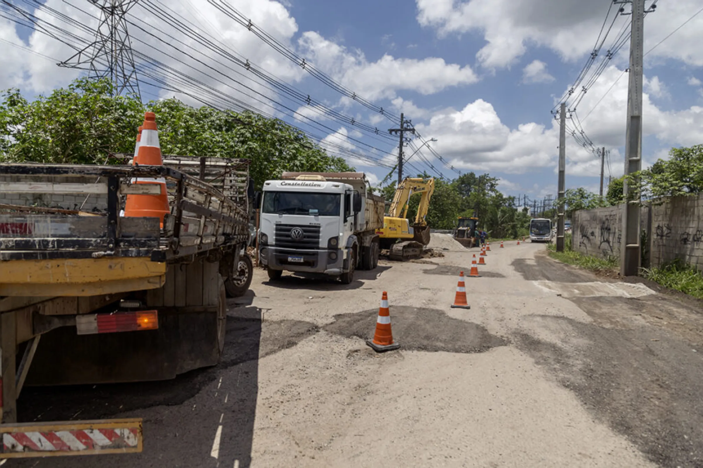 Imagem ilustrativa da imagem Obras de infraestrutura são retomadas em Guaxindiba após oito anos