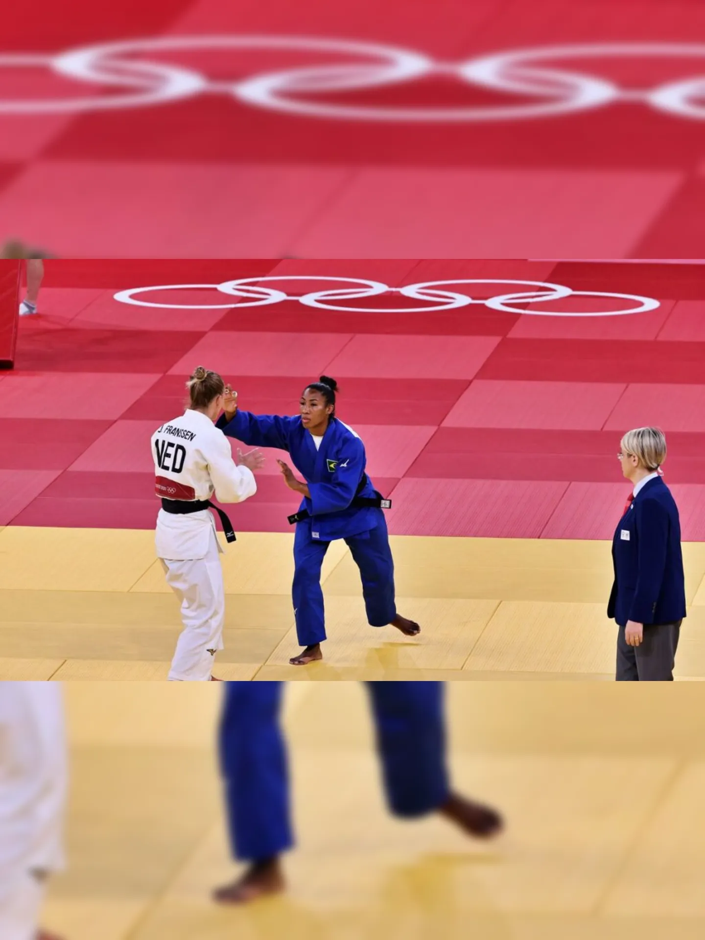 Imagem ilustrativa da imagem Ketleyn Quadros fica com o bronze no Grand Slam de Abu Dhabi de Judô