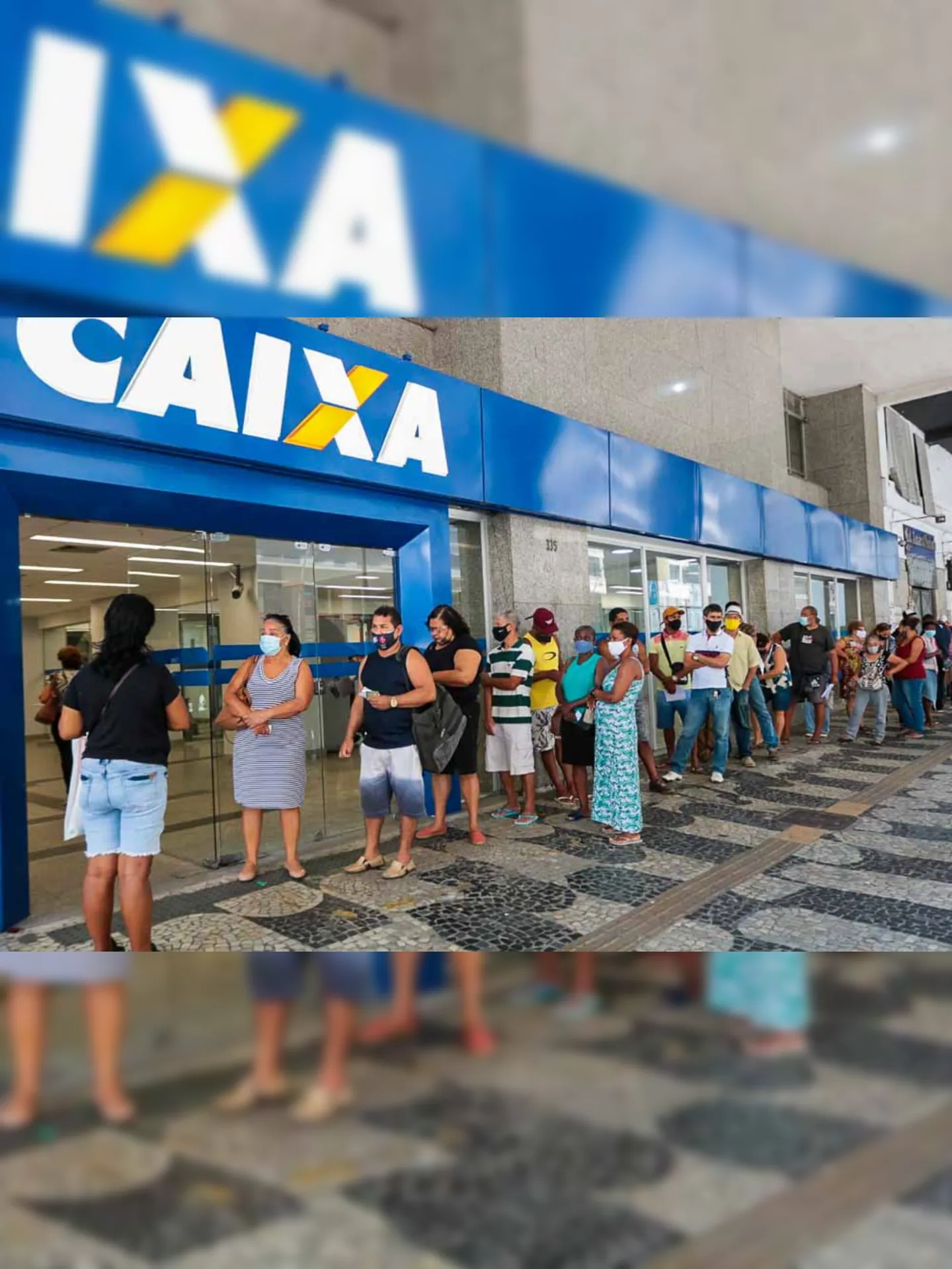 Imagem ilustrativa da imagem Auxílio Brasil: 1º dia de pagamento com filas em bancos de Niterói