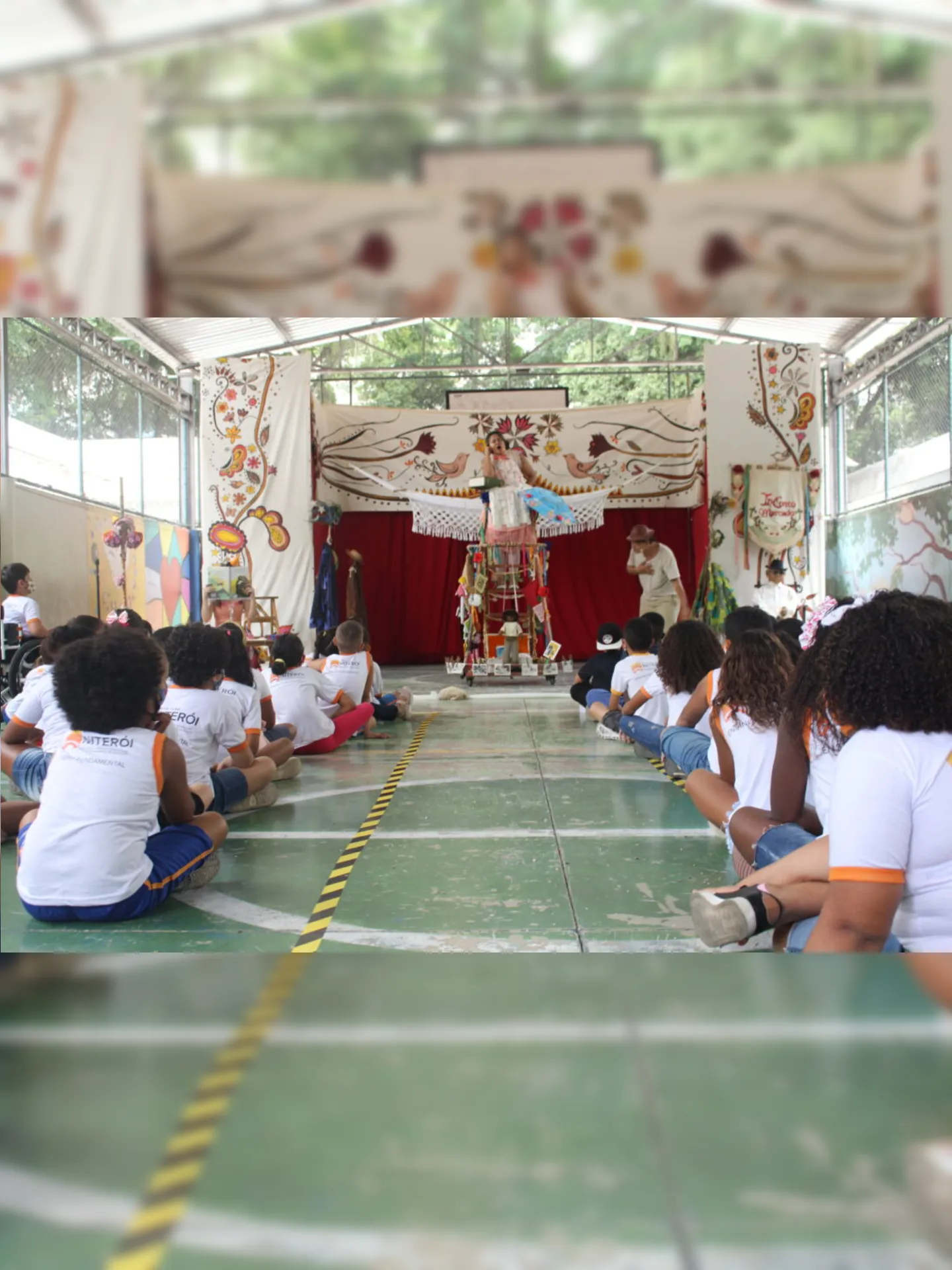 Imagem ilustrativa da imagem Prefeitura de Niterói incentiva a leitura entre crianças através da arte