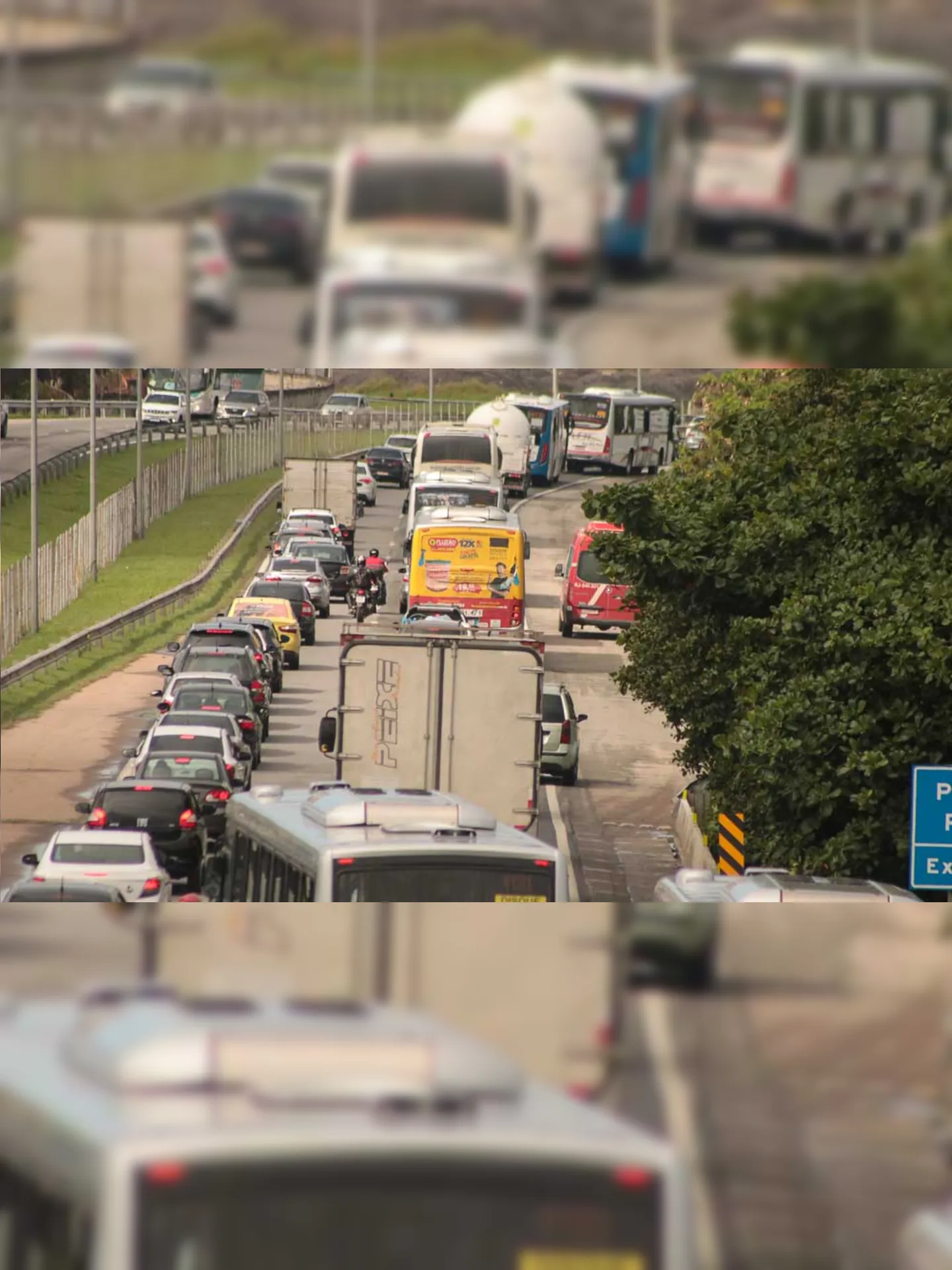 Imagem ilustrativa da imagem Volta do feriadão com trânsito lento em Niterói e São Gonçalo