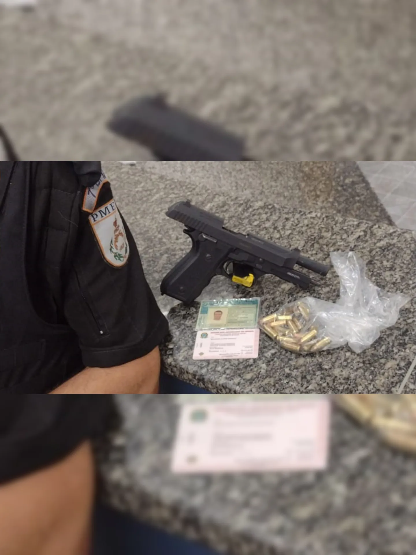 Imagem ilustrativa da imagem Preso após apontar arma para motorista de aplicativo em SG