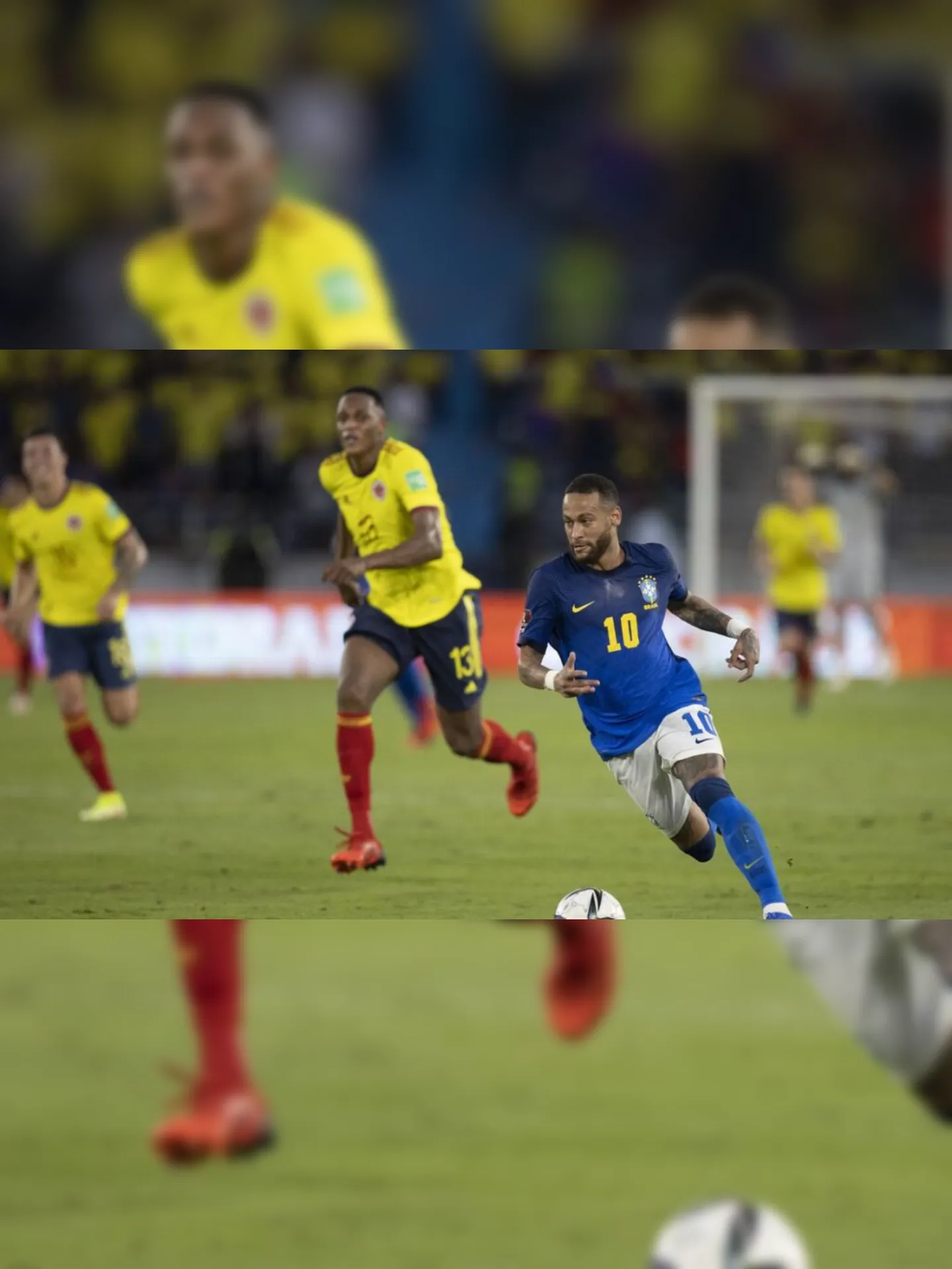Imagem ilustrativa da imagem Brasil encara Colômbia nas Eliminatórias da Copa do Mundo nesta quinta