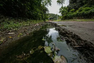 Imagem ilustrativa da imagem Cenário de abandono na Estrada Velha de Maricá, em Várzea das Moças