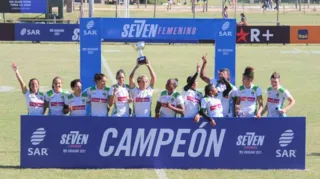 Imagem ilustrativa da imagem Seleção feminina de rugby vence o Sul-Americano e está garantida na Copa do Mundo