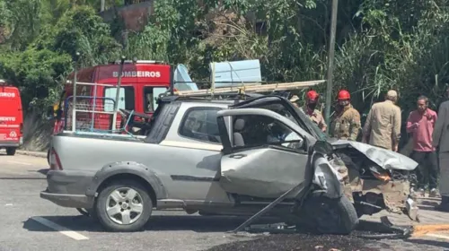 Imagem ilustrativa da imagem Acidente interdita parcialmente via na Alameda São Boaventura, em Niterói