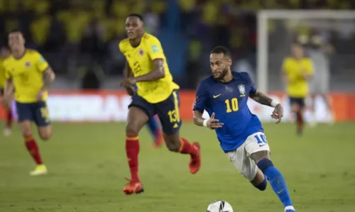 Imagem ilustrativa da imagem Brasil encara Colômbia nas Eliminatórias da Copa do Mundo nesta quinta