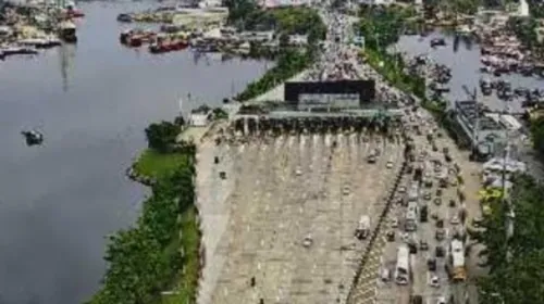 Imagem ilustrativa da imagem Operação de resgate de cachorros para trânsito da Ponte Rio-Niterói