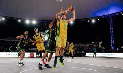 Imagem ilustrativa da imagem Equipes do Brasil são vice-campeãs da Copa América de Basquete 3x3