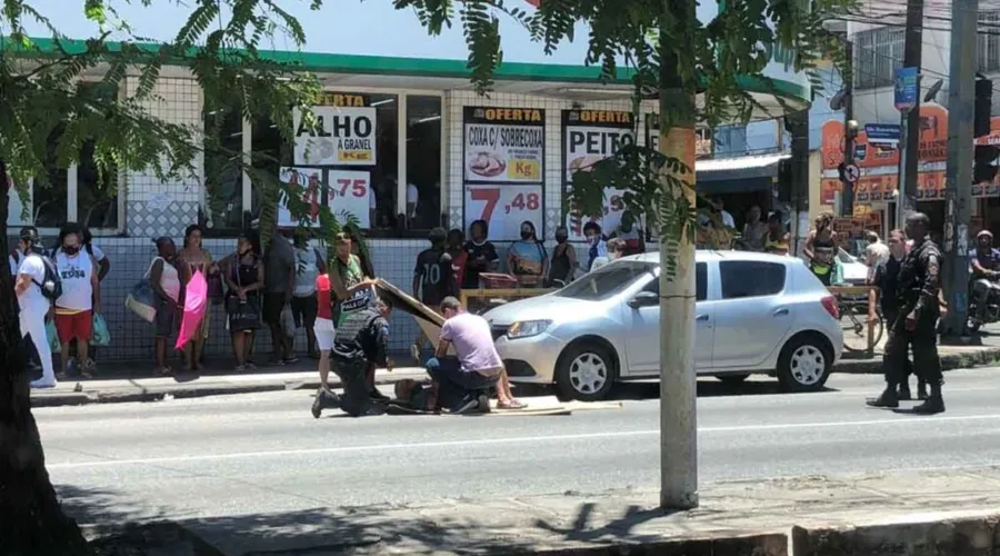 Imagem ilustrativa da imagem Atropelamento deixa um ferido na Alameda São Boaventura, em Niterói