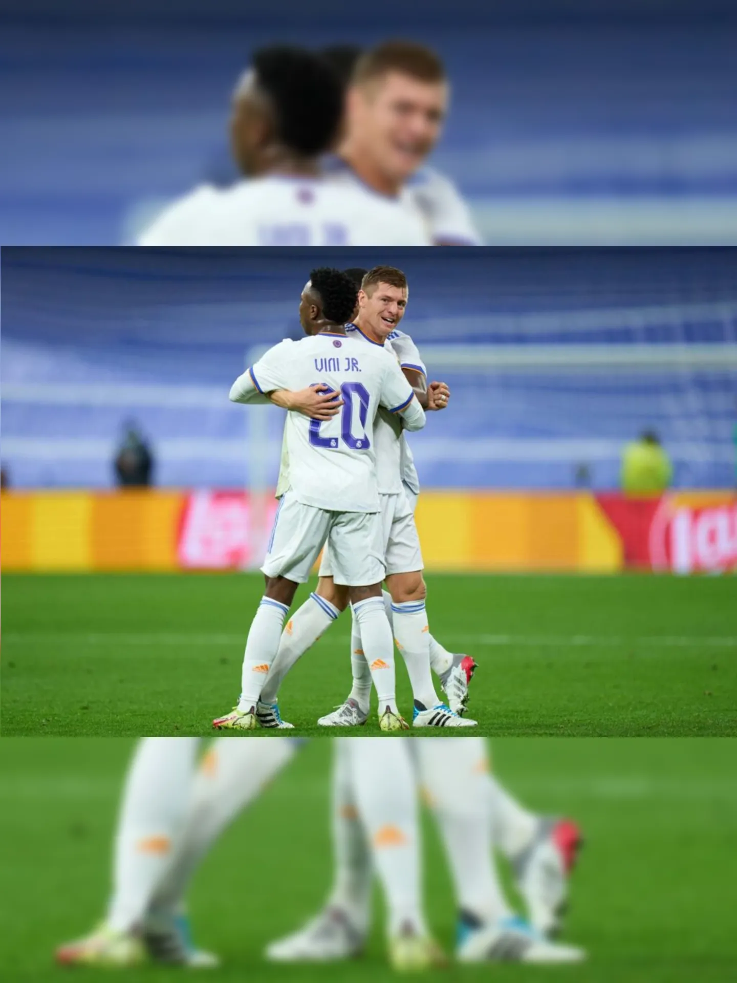 Imagem ilustrativa da imagem Real Madrid supera Inter de Milão na briga pela liderança do Grupo D da Champions