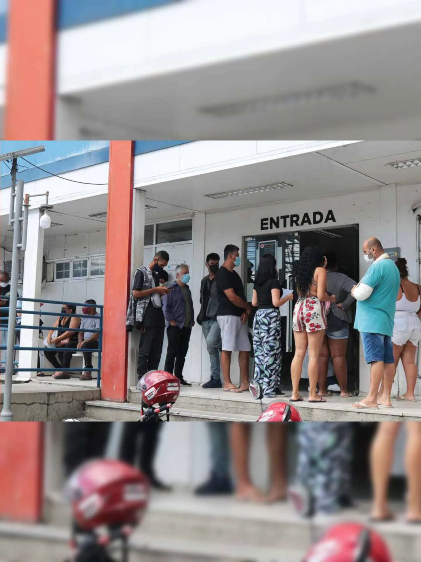 Surto de gripe, Policlinica Regional do Largo da Batalha - Alex Ramos - Enfoco