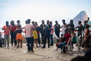 Imagem ilustrativa da imagem Horto do Fonseca recebe Orquestra da Grota neste sábado