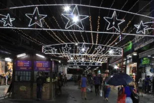 Imagem ilustrativa da imagem Natal iluminado: túnel de luzes será inaugurado em Alcântara