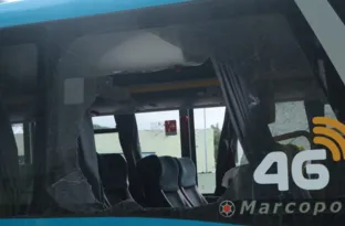 Imagem ilustrativa da imagem Polícia segue na busca de quarto envolvido em assalto a ônibus em SG