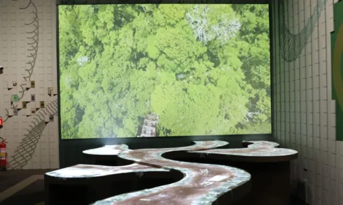 Exposição Fruturos - Tempos Amazônicos no Museu do Amanhã, no Rio de Janeiro