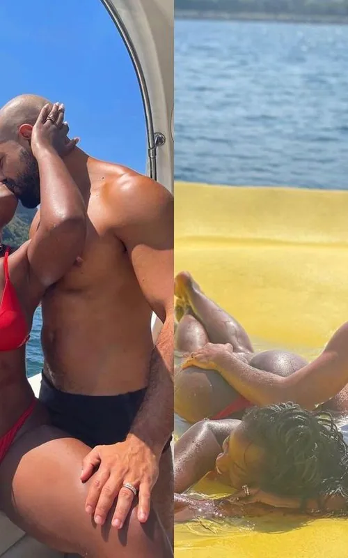 Imagem ilustrativa da imagem Iza celebra três anos de casada e faz declaração pro amado na internet