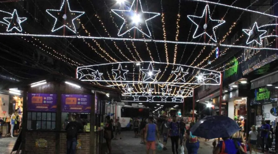Imagem ilustrativa da imagem Natal iluminado: túnel de luzes será inaugurado em Alcântara