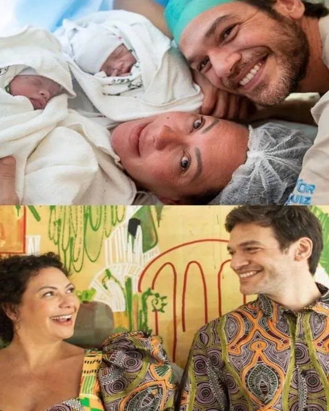 Imagem ilustrativa da imagem Bebês a bordo! Nascem os gêmeos de Fabiula Nascimento e Emílio Dantas