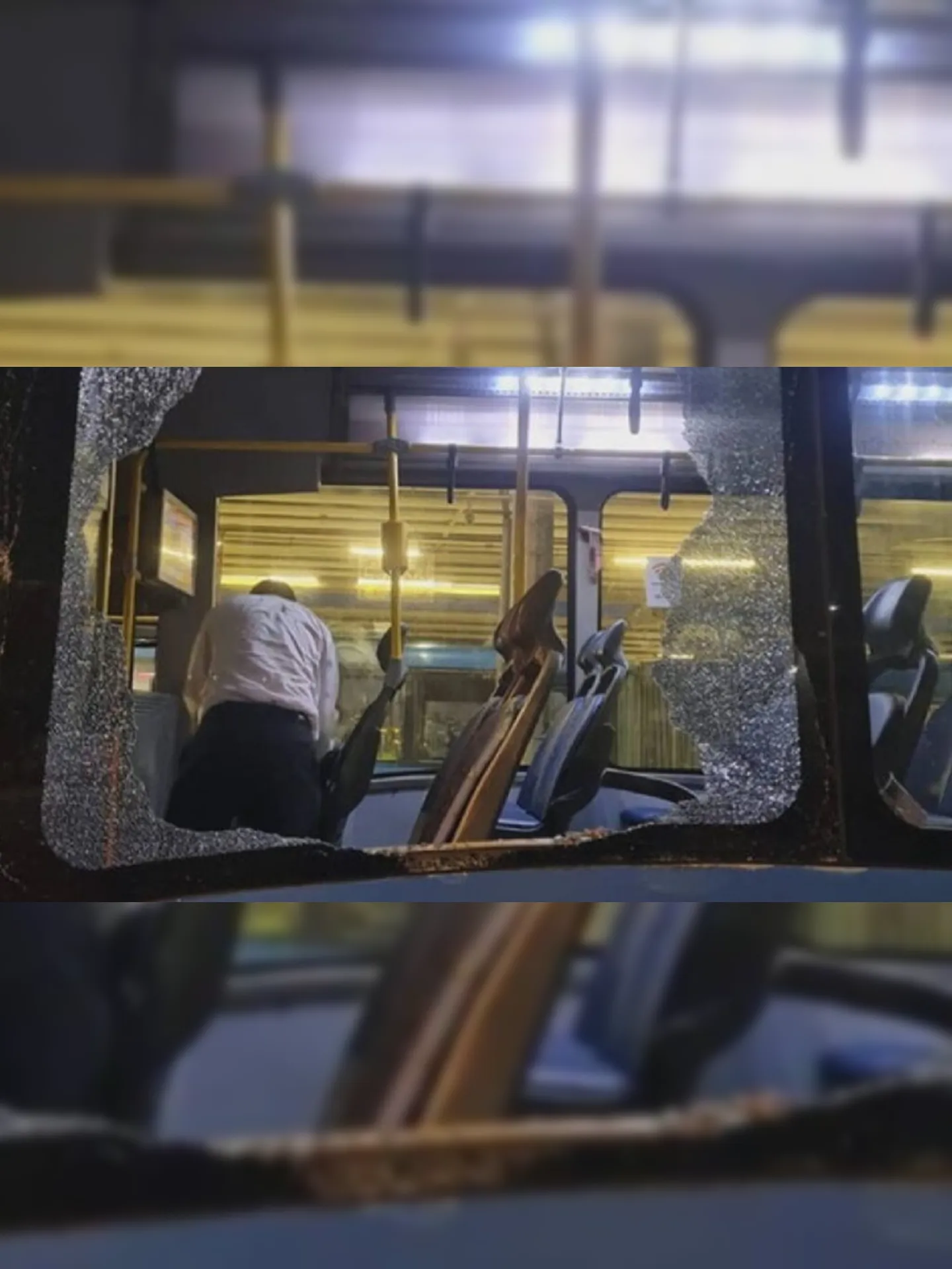 Imagem ilustrativa da imagem Motorista interrompe viagem do BRT após depredação