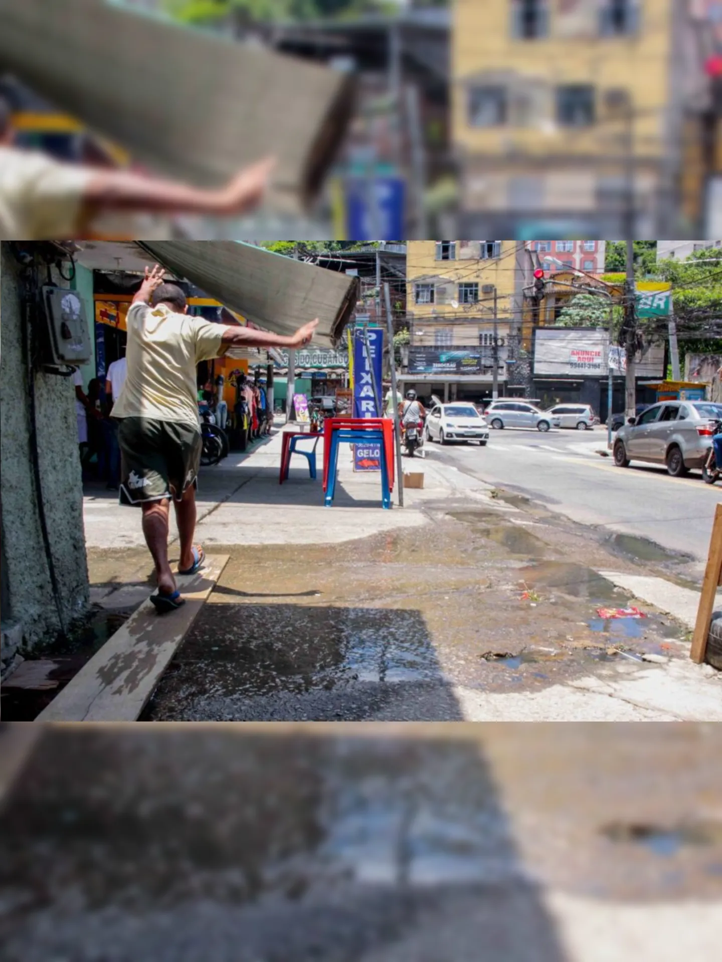 Imagem ilustrativa da imagem Trilha do esgoto revolta comerciantes e pedestres em Niterói
