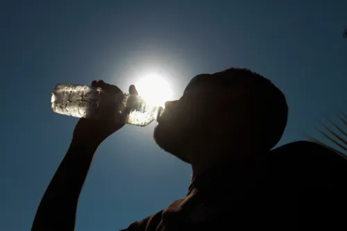 Imagem ilustrativa da imagem Alerta para calor avassalador nesta quinta em Niterói, São Gonçalo e Maricá