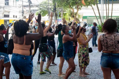 Protesto Moeda Arariboia em Niterói - Alex Ramos - Enfoco