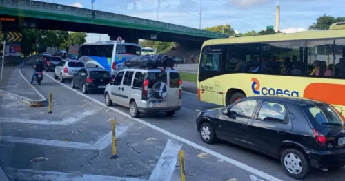 Imagem ilustrativa da imagem Acidente deixa trânsito lento na Ponte Rio-Niterói