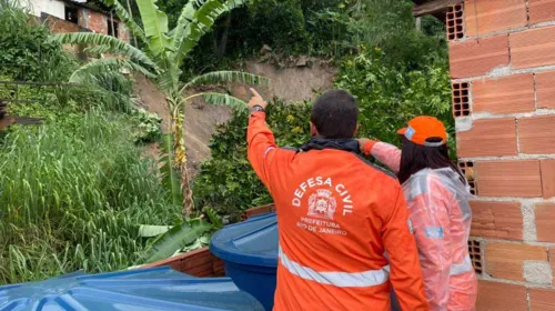 Imagem ilustrativa da imagem Defesa Civil do Rio registra 130 chamados em três dias de chuvas