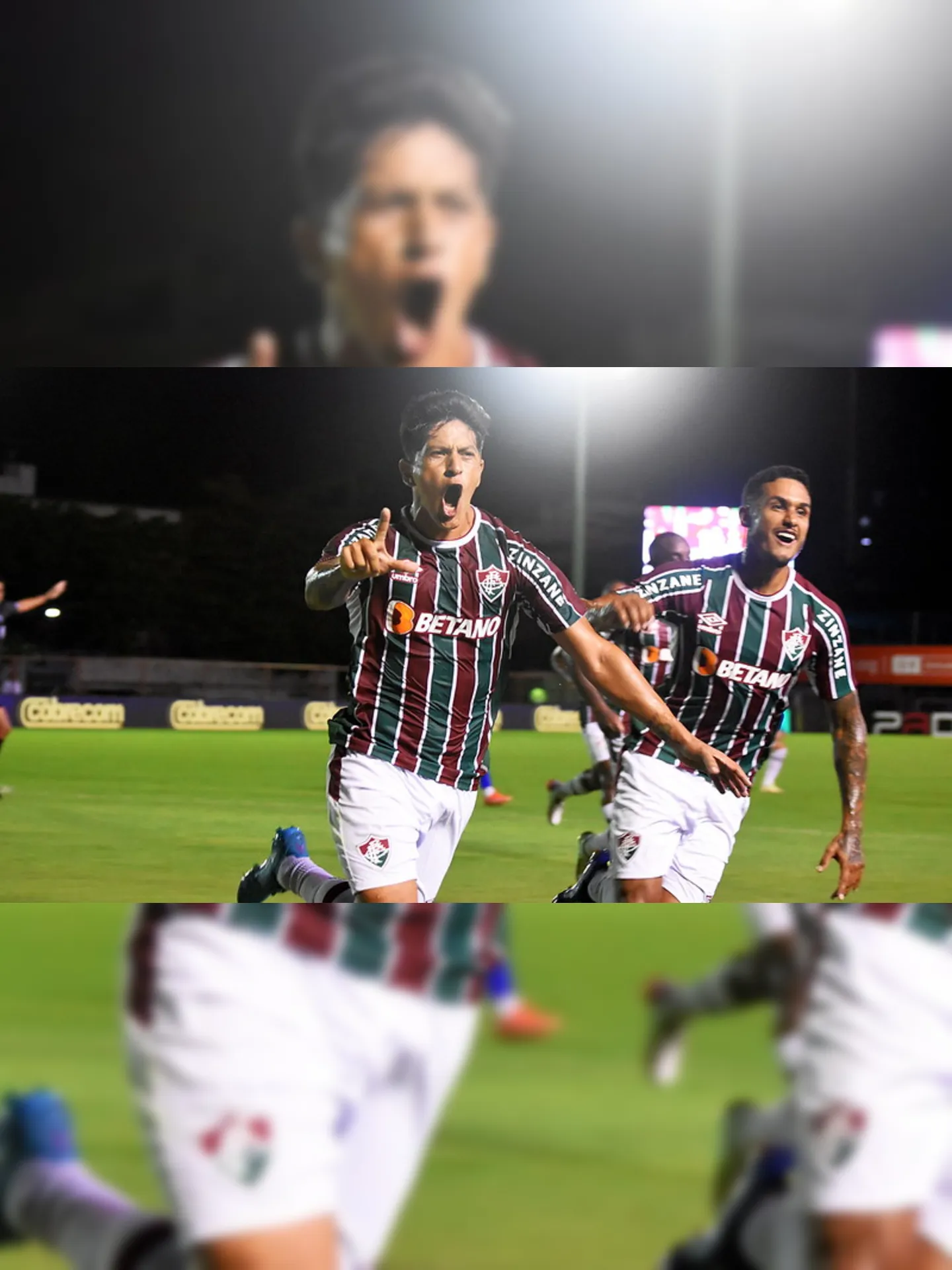 Imagem ilustrativa da imagem Cano marca seu primeiro gol na vitória do Flu contra o Audax