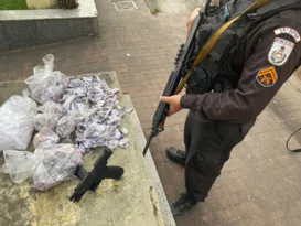 Imagem ilustrativa da imagem Ação da PM em Itaboraí termina com dois baleados e um preso