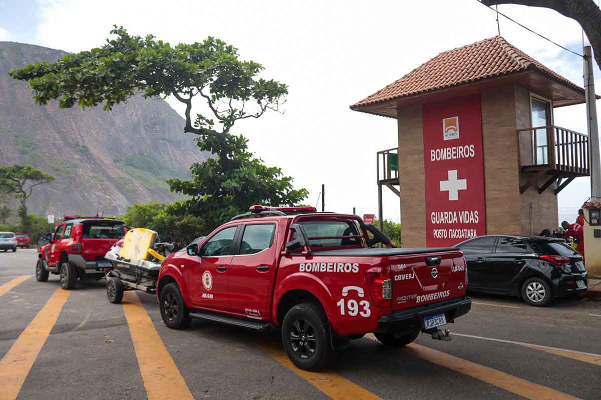 Corpo é encontrado na praia de Itacoatiara, em Niterói